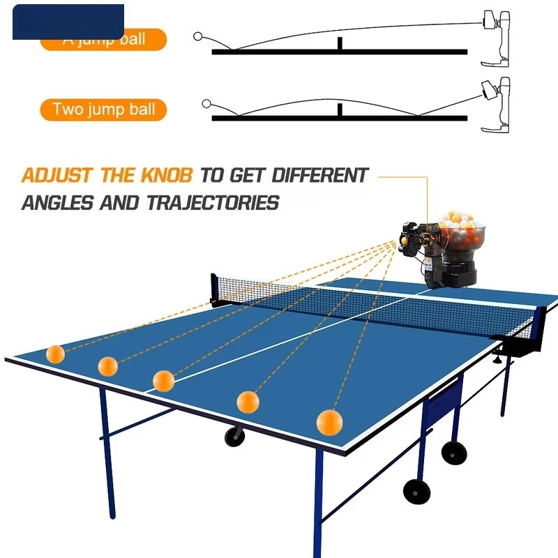 PING pong robot with multi rot - đánh giá và giá Table Tennis Olympics