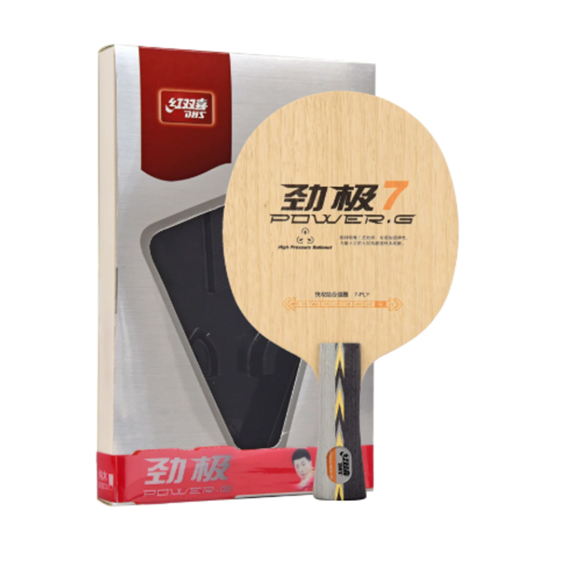DHS PG7 table tennis blade pur - đánh giá và giá Table Tennis Racket