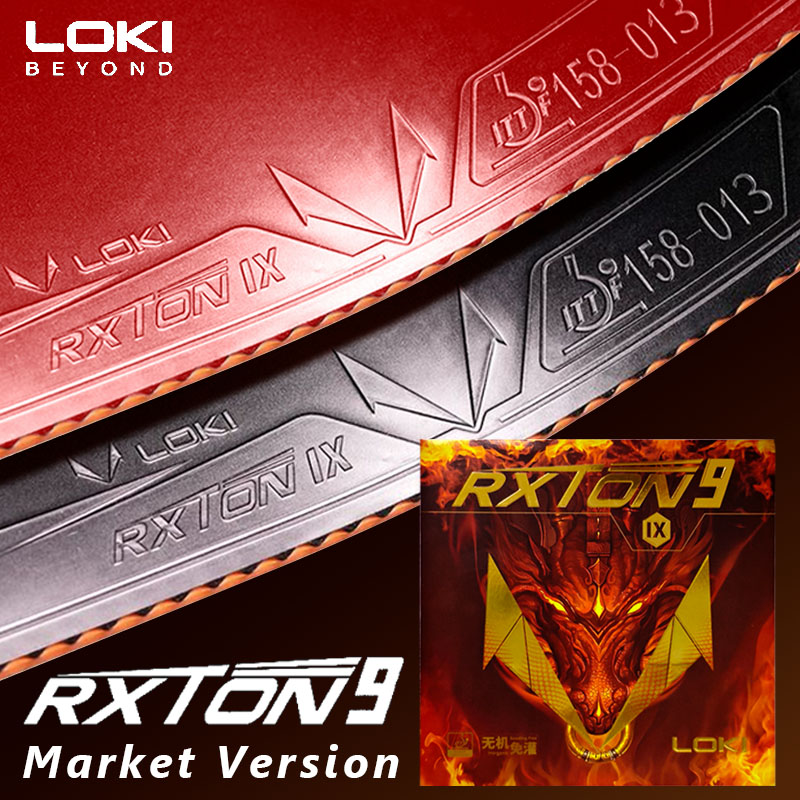 LOKI RXTON 9 Table Tennis Rubb - đánh giá và giá Table Tennis Loki
