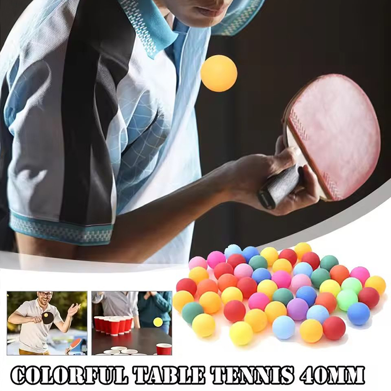 50Pcs Multicolor Plastic Ping  - đánh giá và giá Table Tennis Olympics