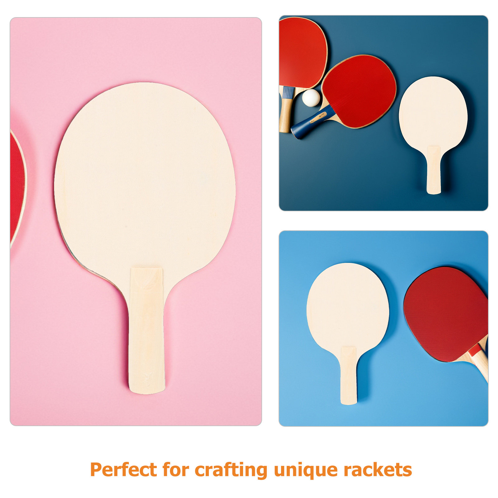 12Pcs DIY Table Tennis Paddle  - đánh giá và giá Table Tennis Racket